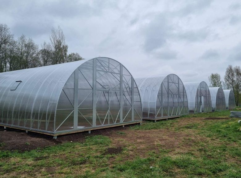 Rastlinjak EcoSlider | ES 7.0 m | Predhodno montirana serija