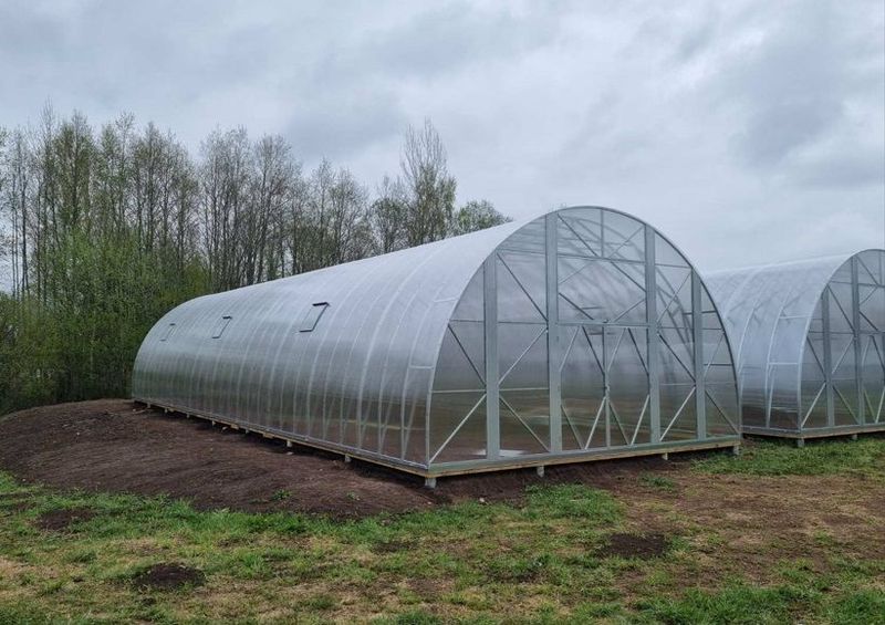 Rastlinjak EcoSlider | ES 7.0 m | Predhodno montirana serija