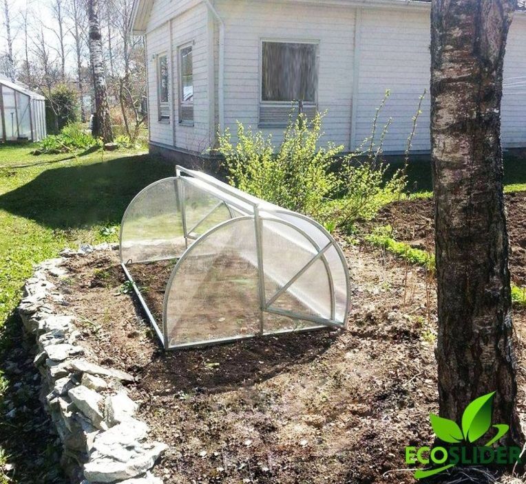 Topla greda EcoSlider MINI - SREBRNA