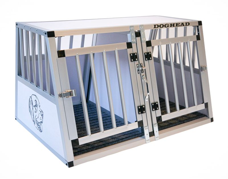 DVOJNI box - kletka za psa 90 x 65 x 55 cm - COMFORT Line