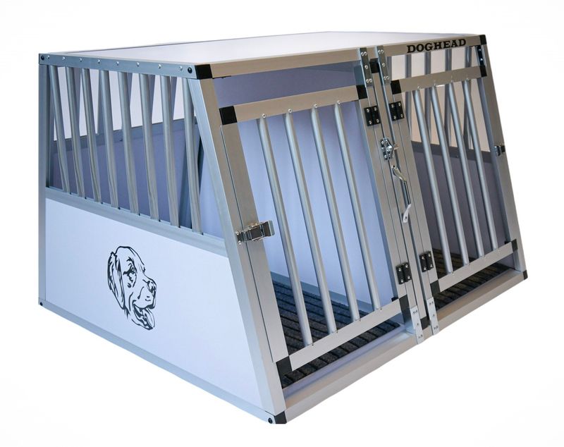 DVOJNI box - kletka za psa 95 x 85 x 63 cm - COMFORT Line - ni primerna za karavane