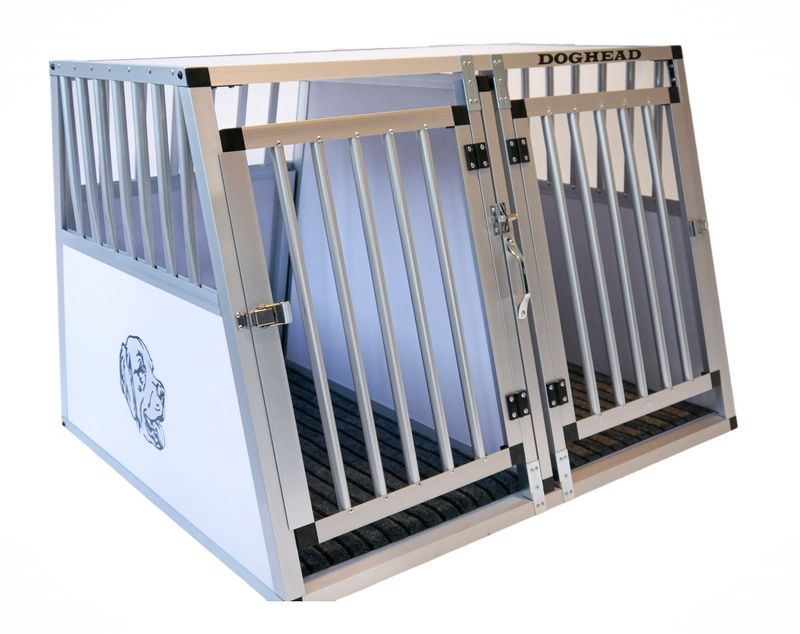 ​DVOJNI box - kletka za psa 97 x 85 x 69 cm - COMFORT Line - ni primerna za karavane