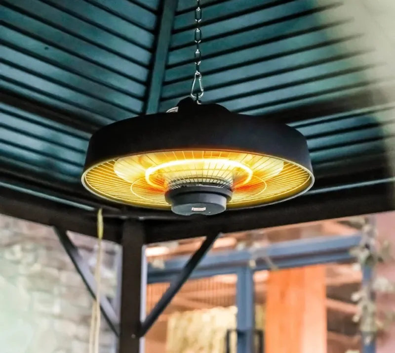 Infrardeči stropni grelec - 49 x 49 x 22 cm