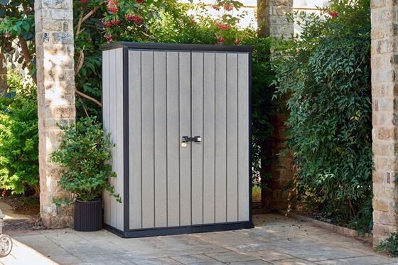 Vrtna omara Keter PLUS 140 x 170,4 x 73,6 cm - siva