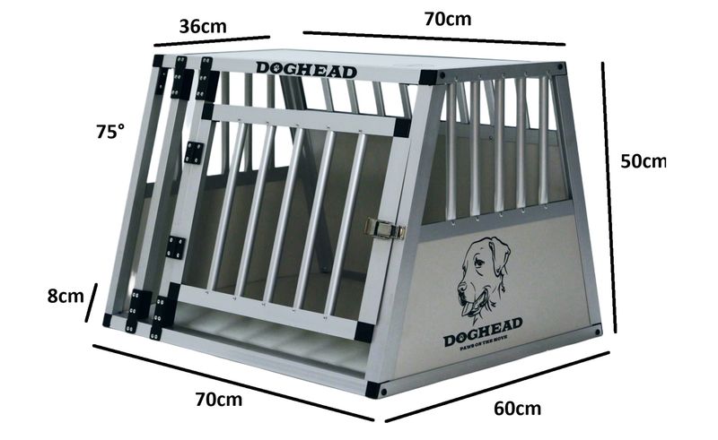 Box - Kletka za psa 70 x 60 x 50 cm - COMFORT Line