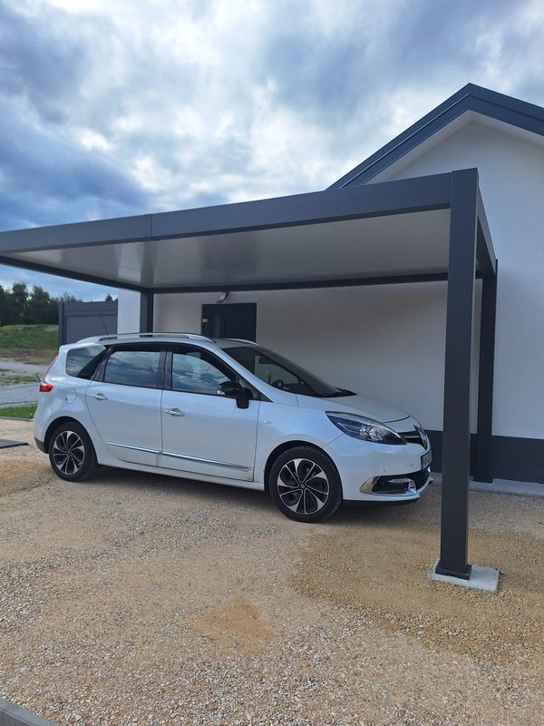 TOP ALU CARPORT – AVTO NADSTREŠEK š3m x d5,3m x v2,55m TOP ALU CARPORT – AVTO NADSTREŠEK š3m x d5,3m x v2,55m