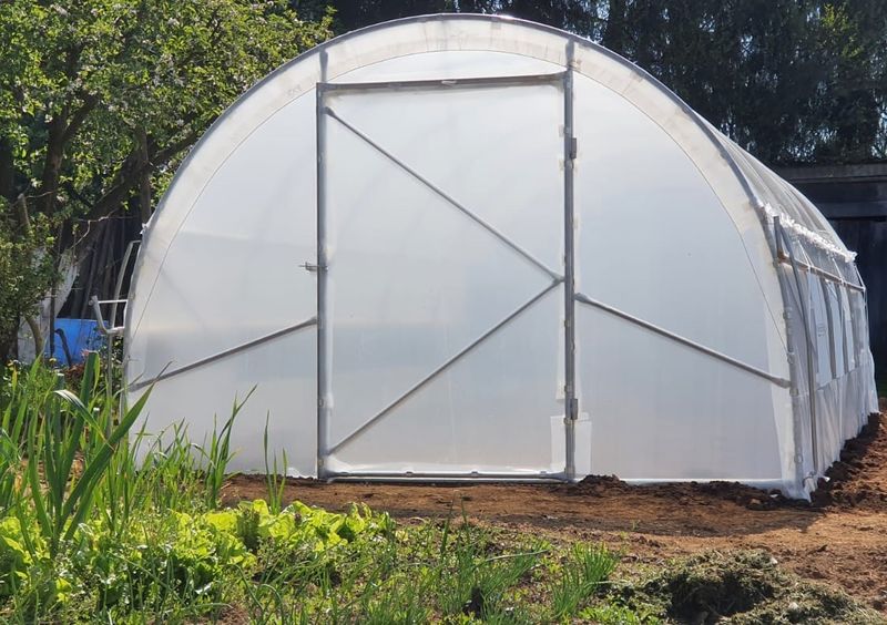 TOP Rastlinjak HOBBY/PROFI TUNEL 3,0 m širine + STRANSKO ODPIRANJE