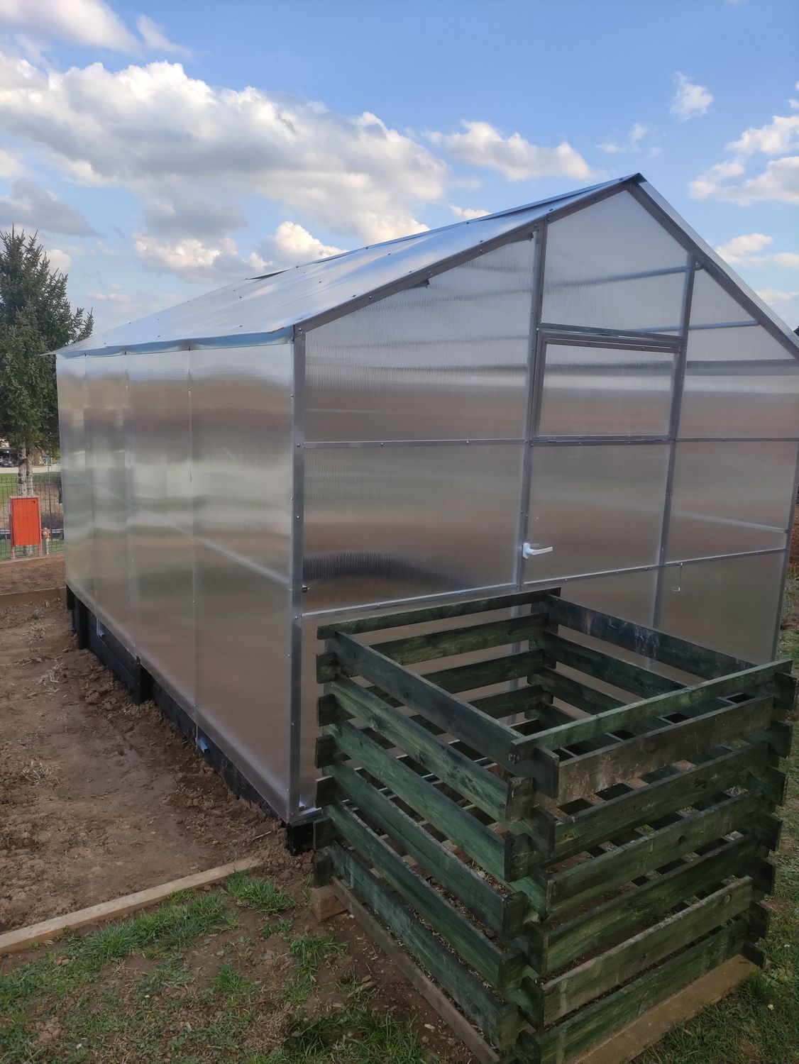 Rastlinjak hiška Victoria Line širine 3m + 2x vrata - vključena dostava