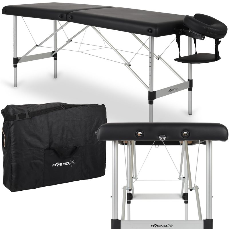 Prenosna masažna miza Nina Comfy Base K515 črna
