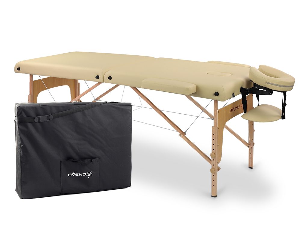 Prenosna masažna miza Sofia Comfy Base K533, bež