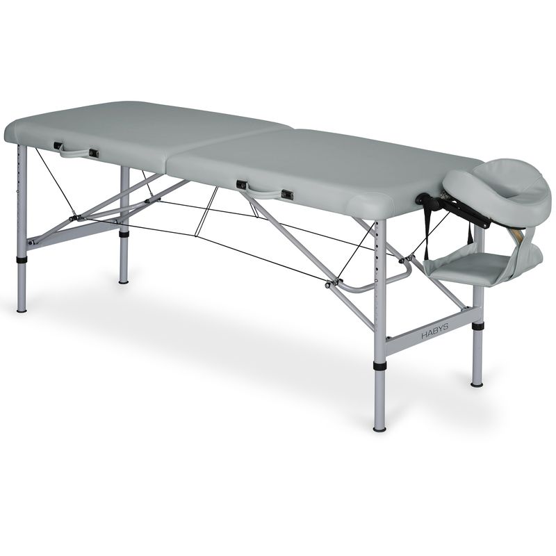 Masažna miza Aero Alu 60 Vinyl Flex K029, siva
