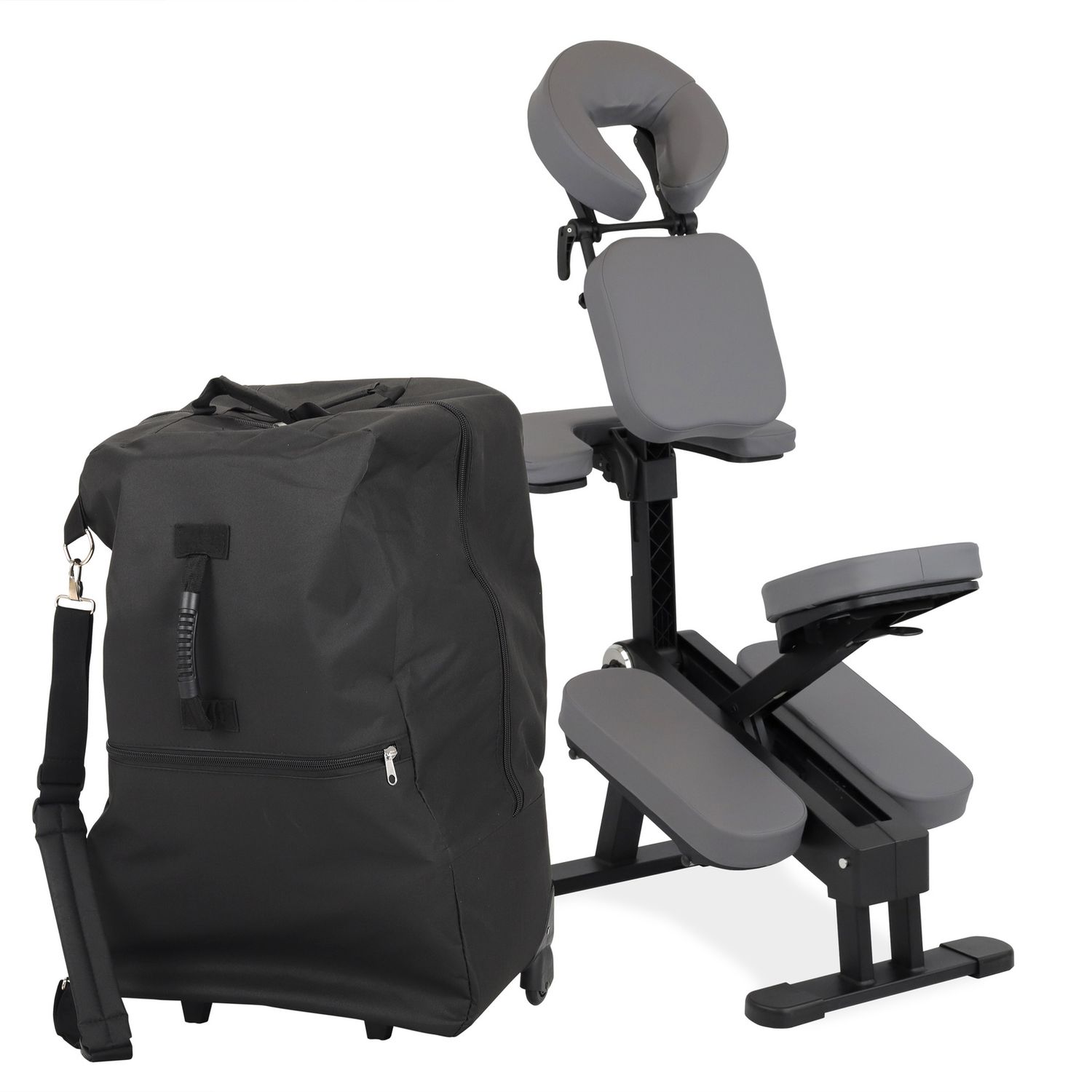 Masažni stol Vital Soft Touch K622, temno siv