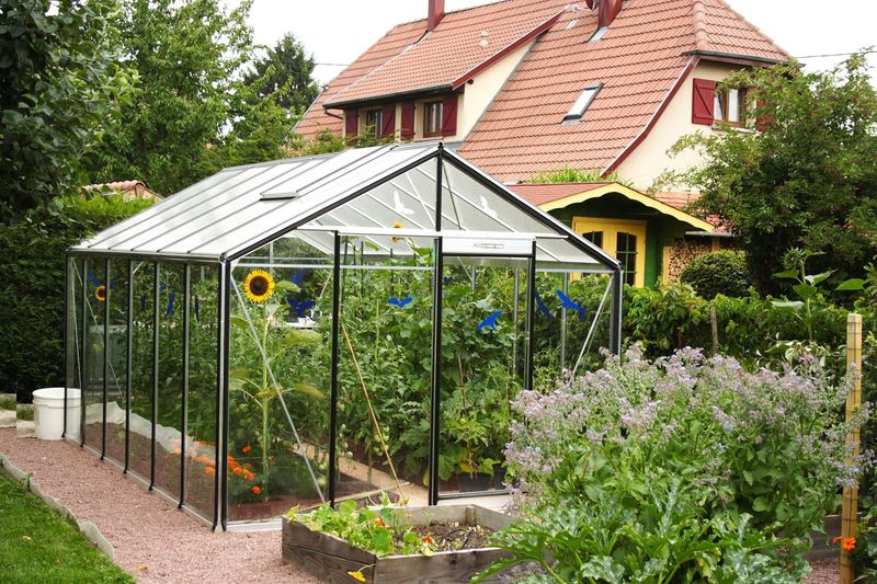 Stekleni rastlinjak ACD R306 - 3,06 x 4,45m - Aluline