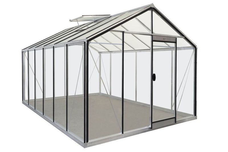 Stekleni rastlinjak ACD R306 - 3,06 x 4,45m - Aluline