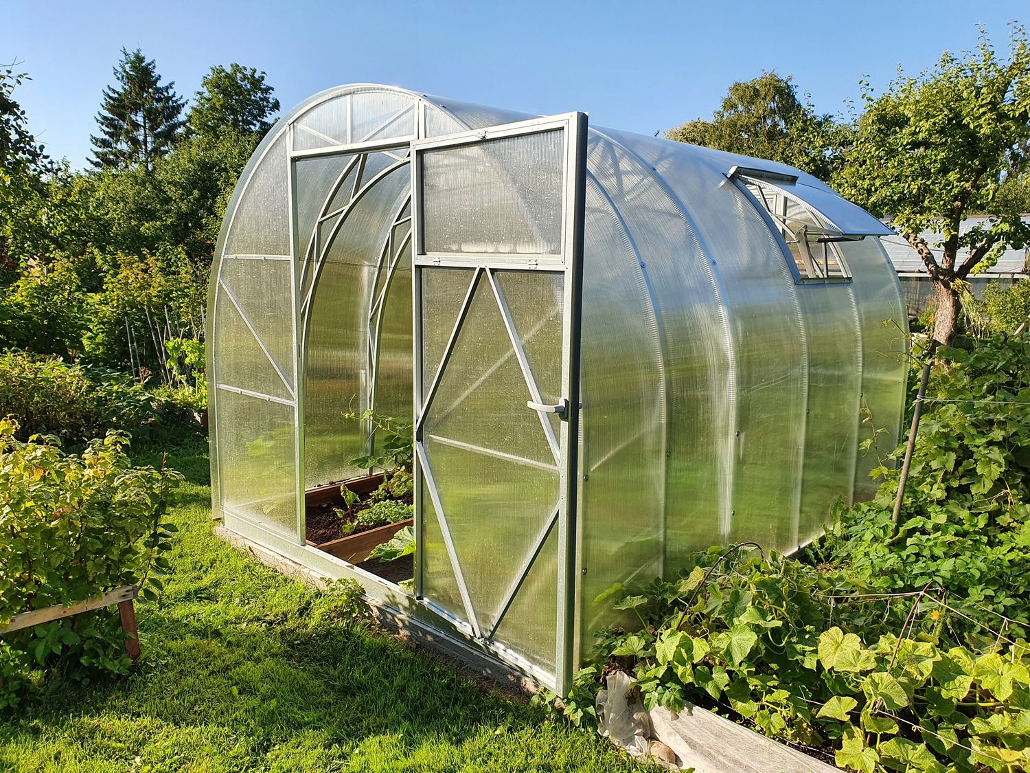 Rastlinjak EcoSlider | ES 2,5 m | Predhodno montirana serija