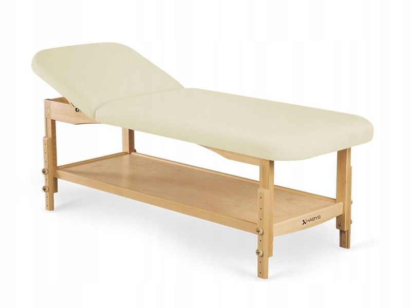 Lesena terapevtska miza Nova Light Wood K020, Ivory