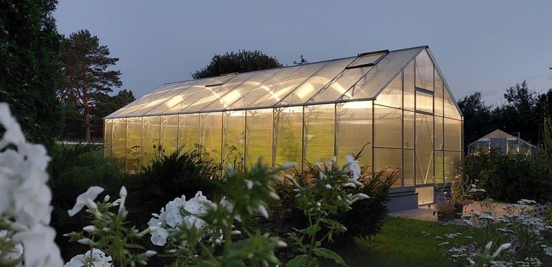Rastlinjak EcoSlider Roof | EH 4,0 m | 6/8/10 mm polikarbonat