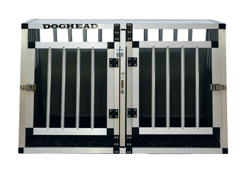 DVOJNI box - kletka za psa 90 x 65 x 55 cm - COMFORT Line