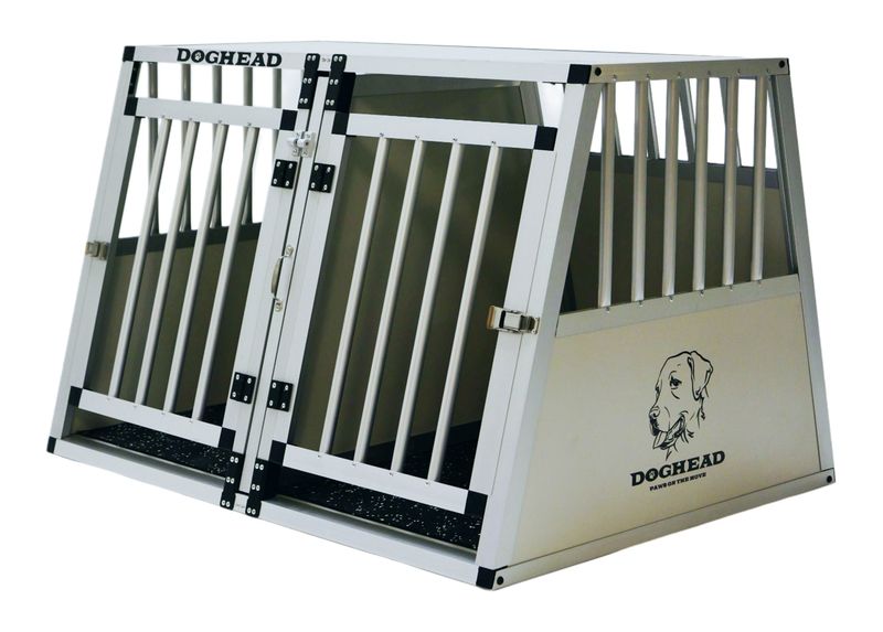 DVOJNI box - kletka za psa 95 x 75 x 63 cm - COMFORT Line - ni primerna za karavane