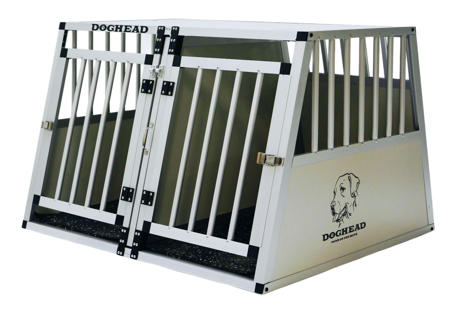 DVOJNI box - kletka za psa 95 x 85 x 63 cm - COMFORT Line - ni primerna za karavane