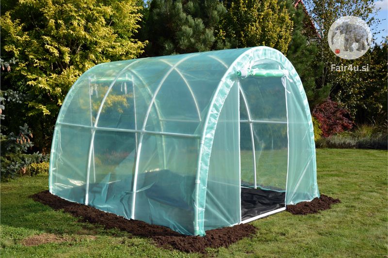 PVC rastlinjak Lemar [Bv3] 3,0 x 2,2 x 1,9 m