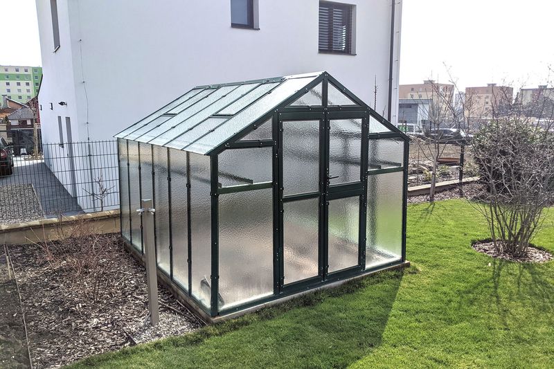 LIMES rastlinjak PRIMUS J - steklo 4mm - širina 2,49m