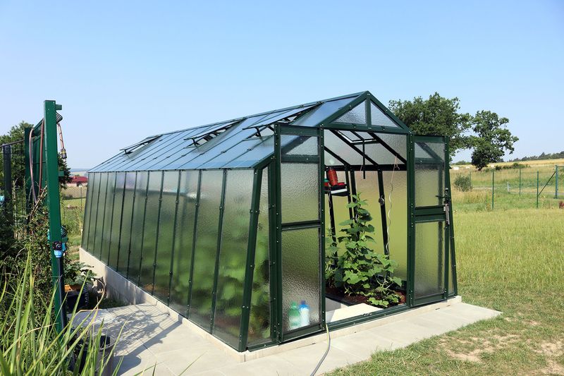 LIMES rastlinjak PRIMUS K - steklo 4mm - širina 2,76m