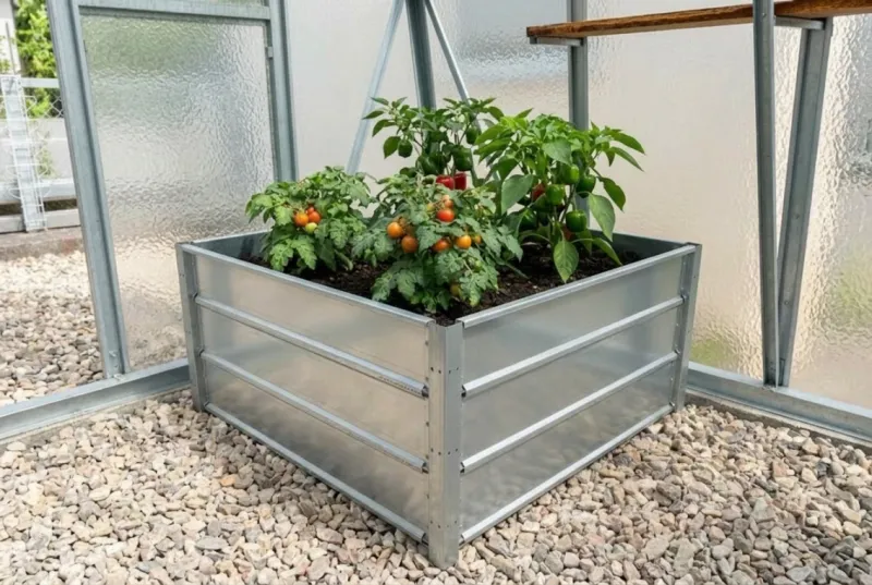 Visoka gredica Limes 84 x 84 x 44,1 cm