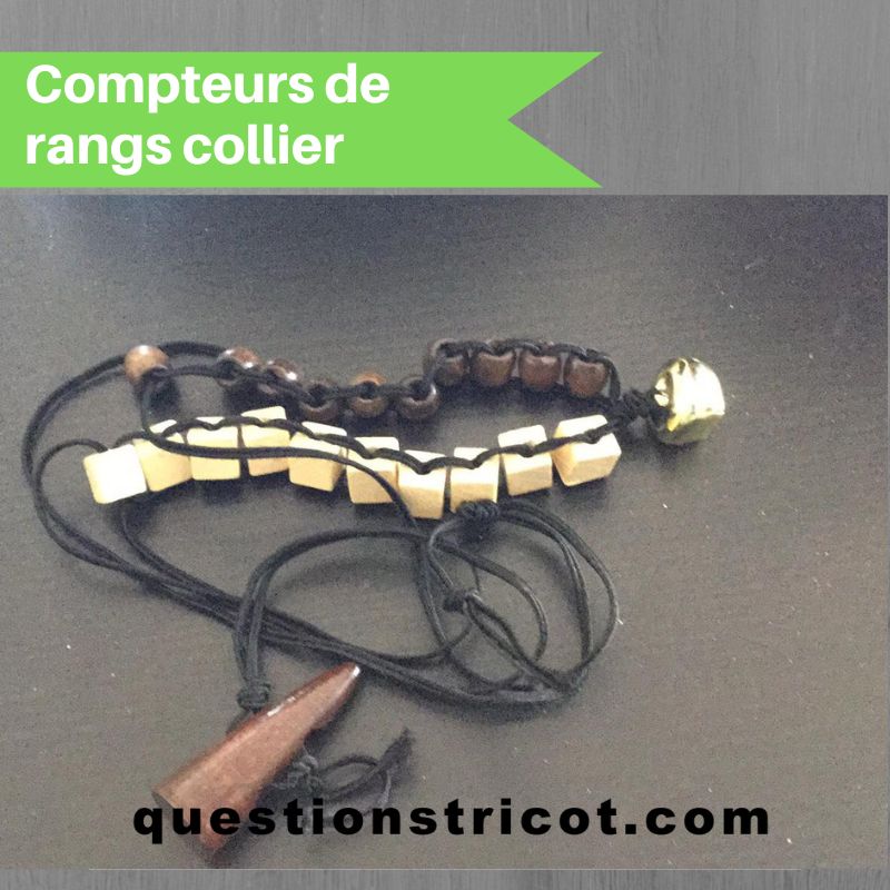 Compteur de rangs collier