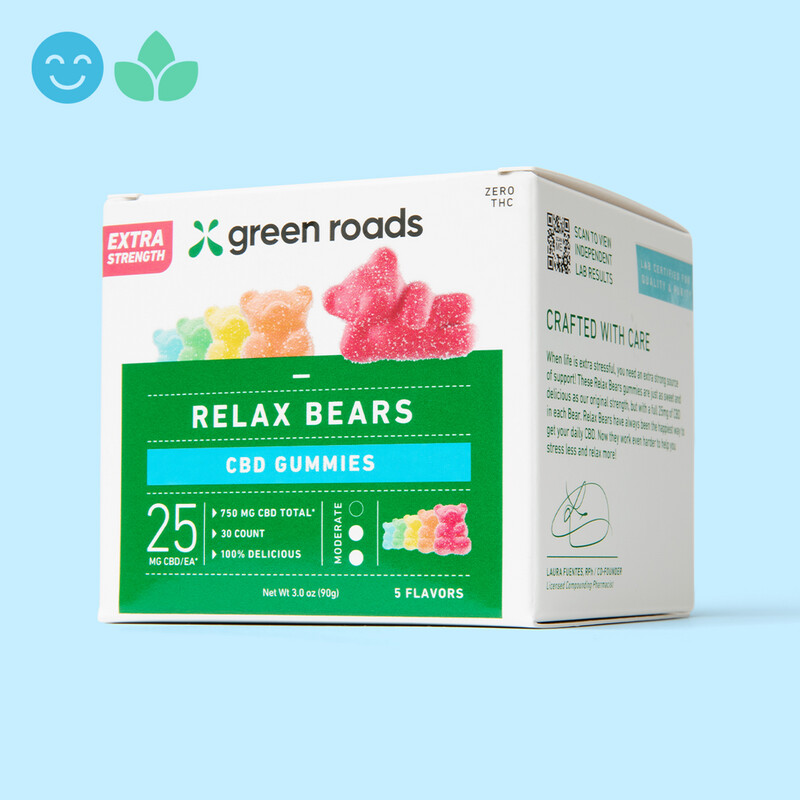 Green Roads Extra Strength CBD Relax Berries - (30ct) 750mg