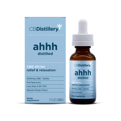 CBDistillery Full Spectrum 5000mg CBD Oil