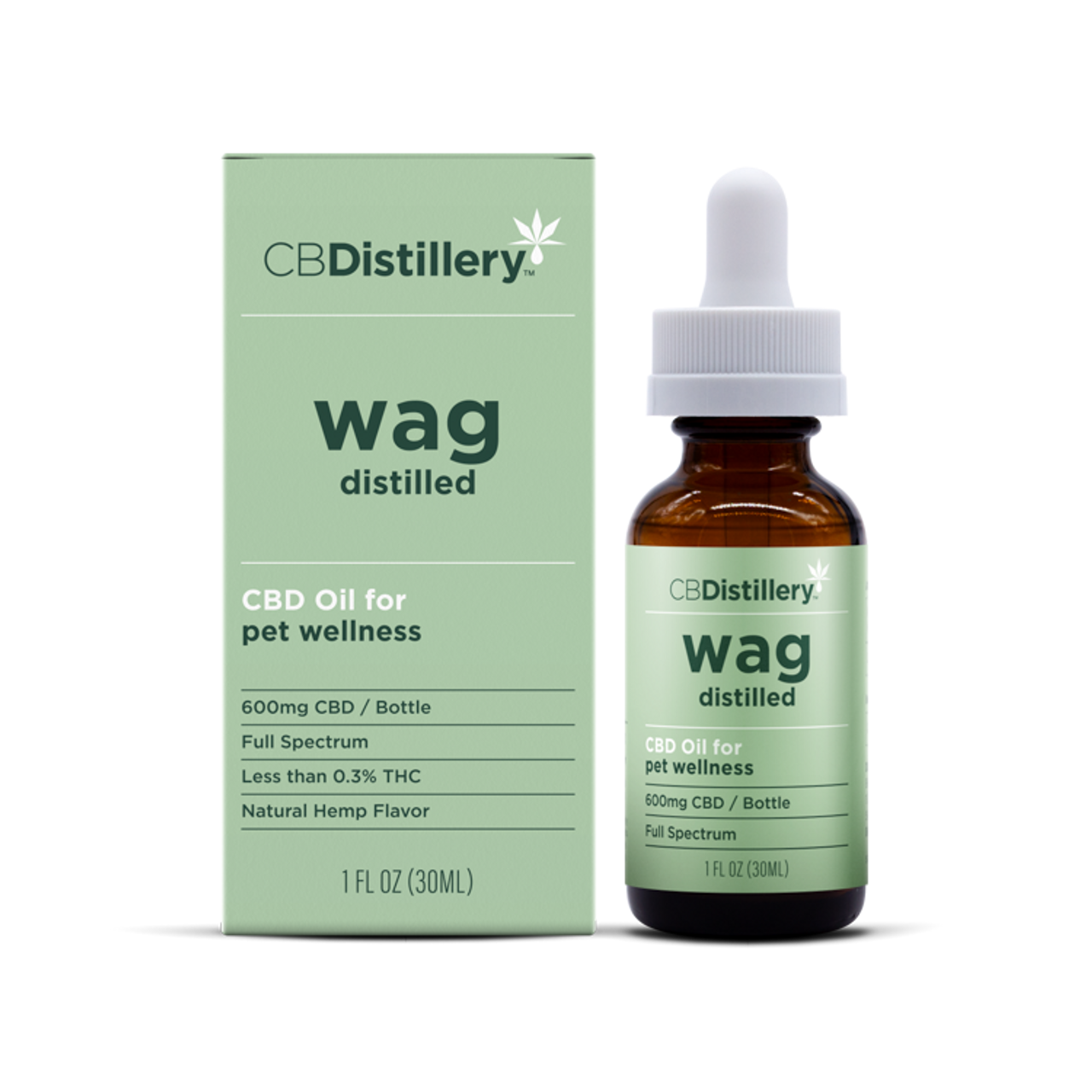 CBDistillery Pet Oil 600 mg