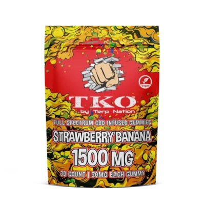 TKO CBD Full Spectrum Gummies 1500mg - 30 ct.