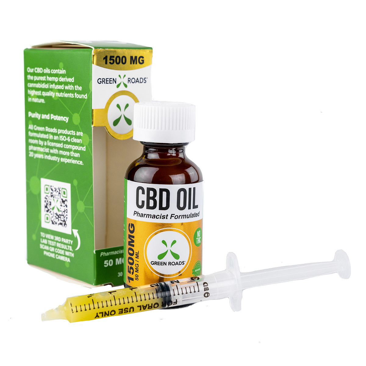 1500 Mg Green Roads Cbd Oil Medical Tincture