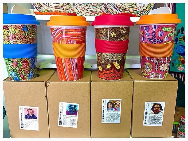 Aboriginal Art Coffee Cups