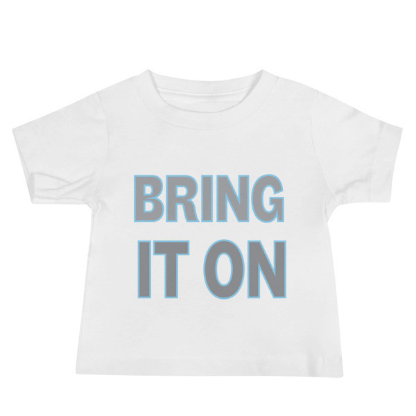 Baby Jersey Short Sleeve Tee, Color: White, Size: 6-12m