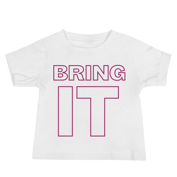 Baby Jersey Short Sleeve Tee, Color: White, Size: 6-12m