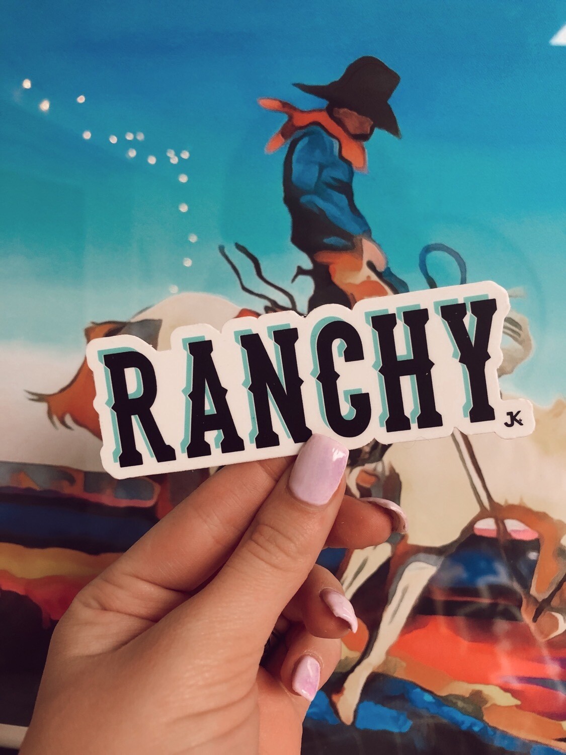 ranchy sticker