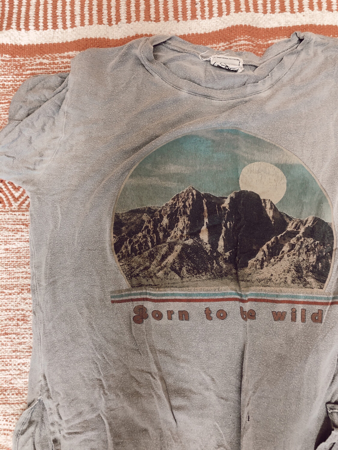 born to be wild tee - size M