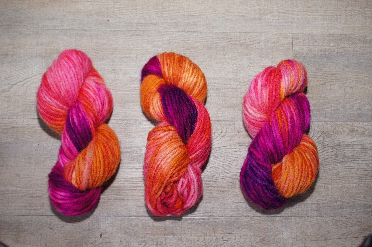 Hand Dyed Bulky Yarn