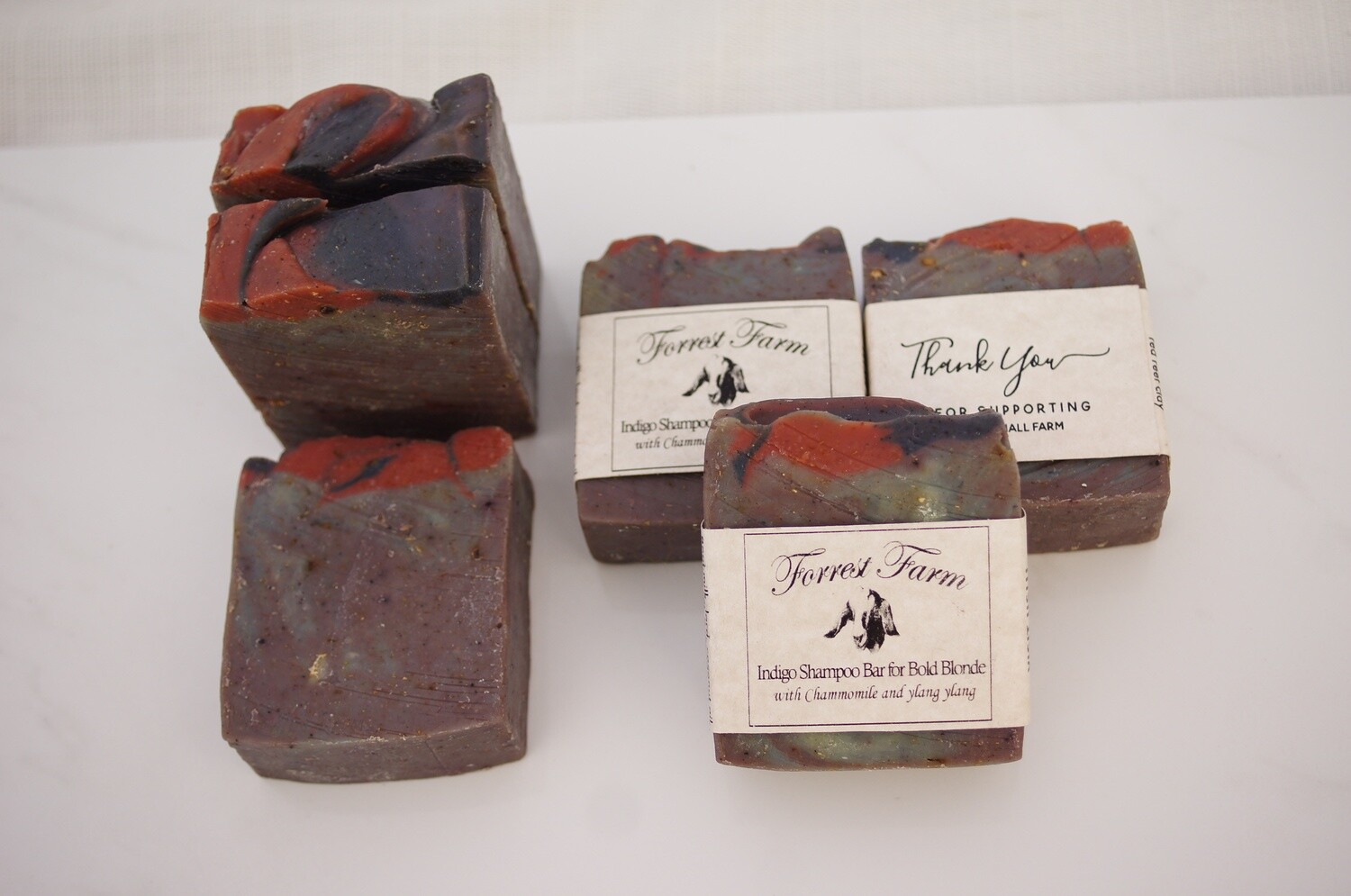 Indigo Shampoo Bar for Bold Blonde &amp; Silvers