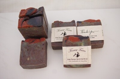 Indigo Shampoo Bar for Bold Blonde &amp; Silvers