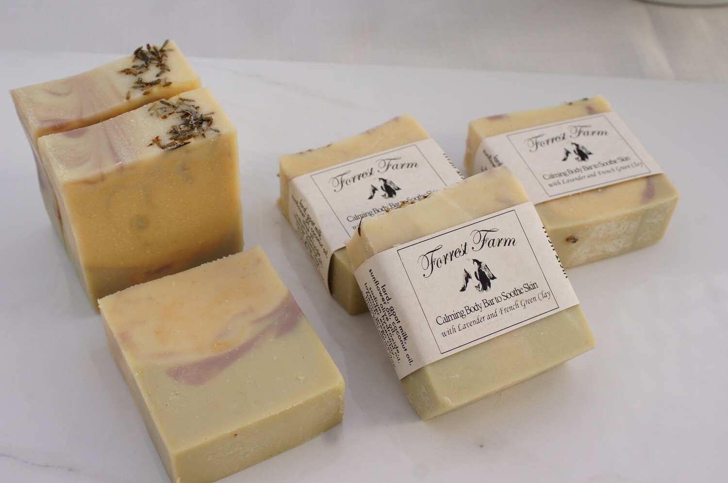 Calming Body Bar to sooth skin