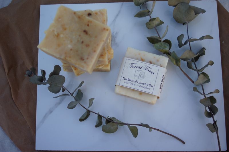 Traditional Laundry Bar with Tallow and Eucalyptus