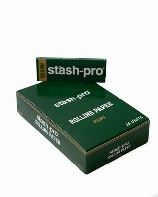 Pro Rolling Paper - 1-1/4th Brown Pro Rolling Paper - 1-1/4th Brown