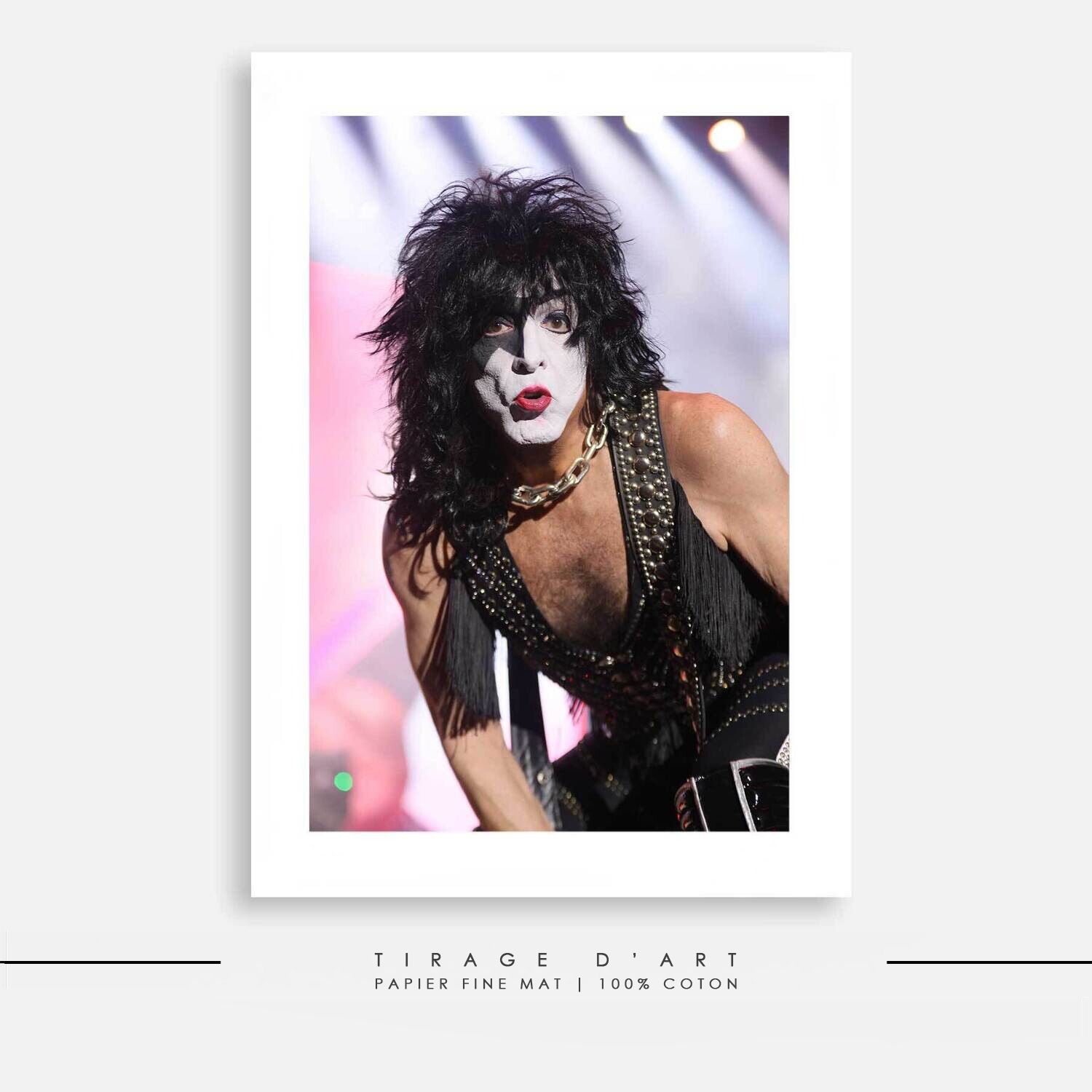 Tirage photo de KISS en concert 