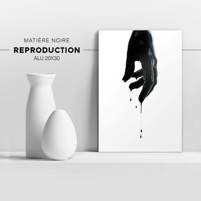 MATIERE NOIRE - ​Reproduction sur Alu