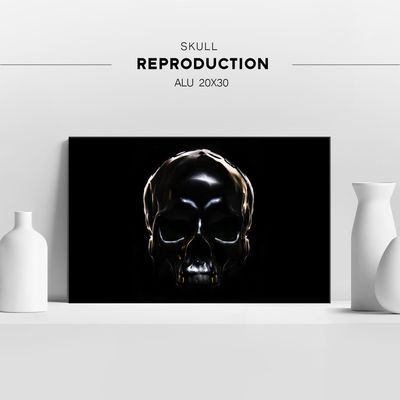 SKULL - ​Reproduction sur Alu