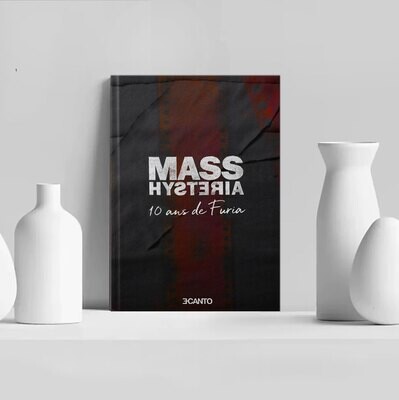 Livre photo metal 10 ans de Furia Mass Hysteria Eric Canto - Beau livre photographie concerts - Édition limitée signée