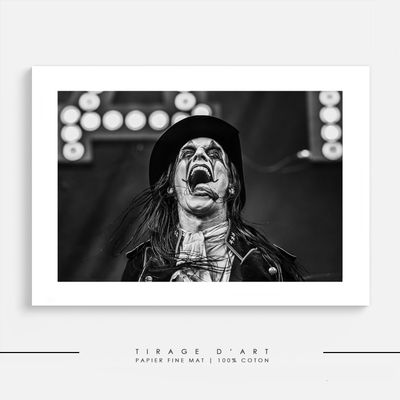 Tirage photo rock  AVATAR concert Eric Canto - Édition limitée 30ex signée photographe primé - Photo art premium